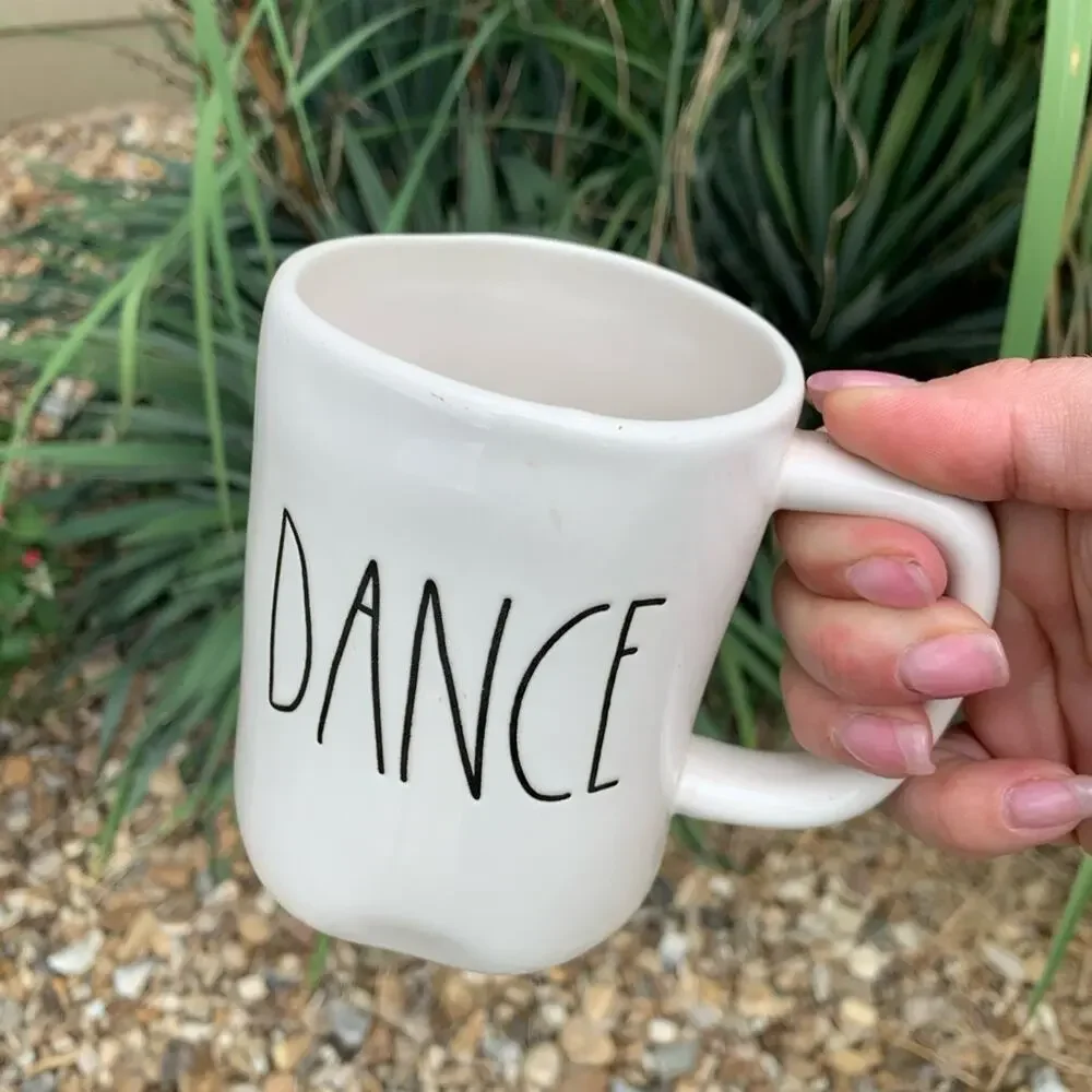 Rae Dunn “dance” ceramic classic coffee mug